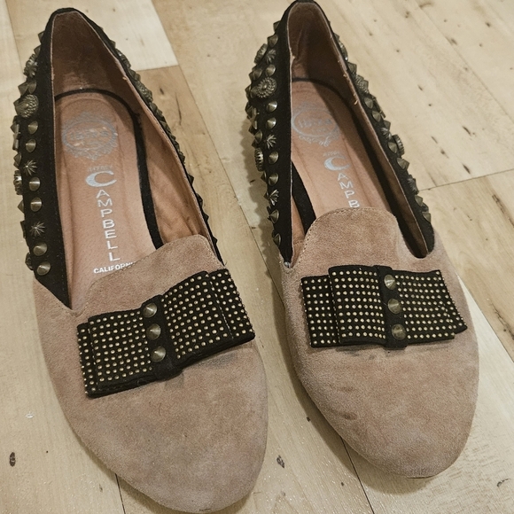 Jeffrey Campbell Elegant SB Studded Bow Flat - Picture 2 of 8